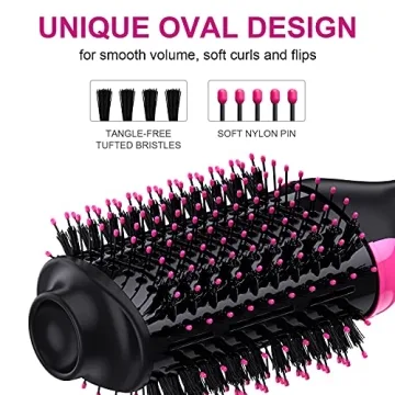 3-in-1 Hair Dryer Brush for Effortless Styling