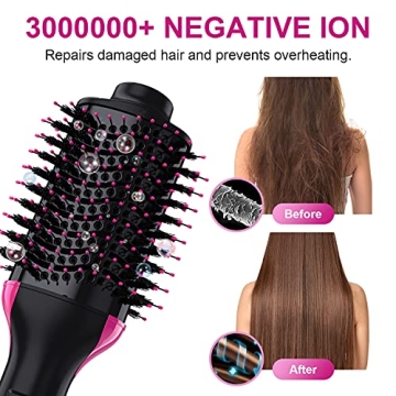 3-in-1 Hair Dryer Brush for Effortless Styling