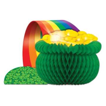 Pot-O-Gold Centerpiece Party Accessory (1 count) (1/Pkg)