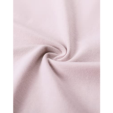 CRZ YOGA Pima Cotton Casual Cropped T-Shirt Smoky Blush