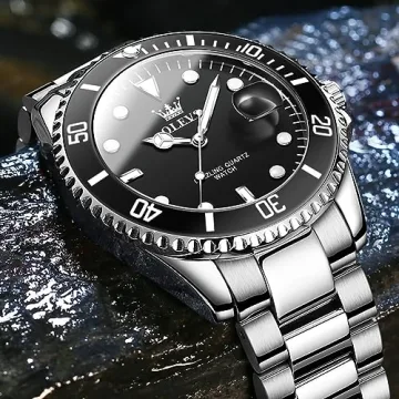 OLEVS Luxury Waterproof Quartz Watch for Men