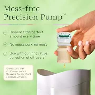 Lifelines Essential Oil Blend Discovery Set, 5 Pack Winter - Aromatherapy Scented Oils with Mess-Free Precision Pump for Diffusers & Humidifiers - Aroma Experience with 5 Unique Blends