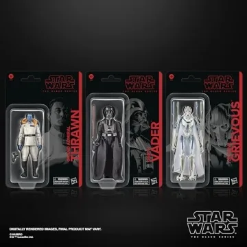 Star Wars Villains 3-Pack with Darth Vader, Thrawn, and Grievous