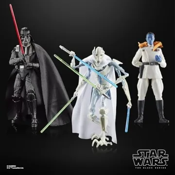 Star Wars Villains 3-Pack with Darth Vader, Thrawn, and Grievous