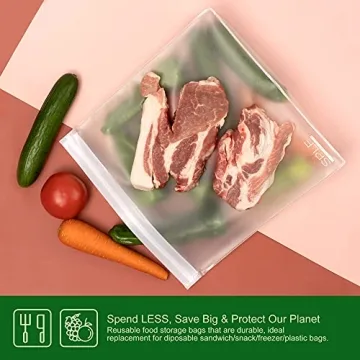 SPLF eco-friendly reusable storage bags for food