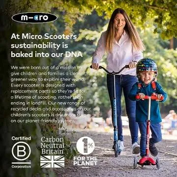 Micro Classic Black Neochrome Two-Wheeled Scooter for Adults