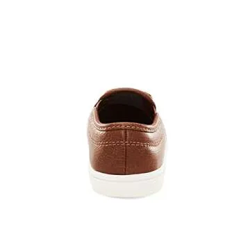 Simple Joys by Carter's Boy's Jack Slip-on Shoe Sneaker, Brown, 5 Toddler