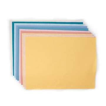 10-9X12 inch Spring Vacation Collection Merino Wool Blend Felt OTR Felt Made in USA