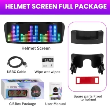 LED Helmet Light for Safe, Fun Riding Adventure