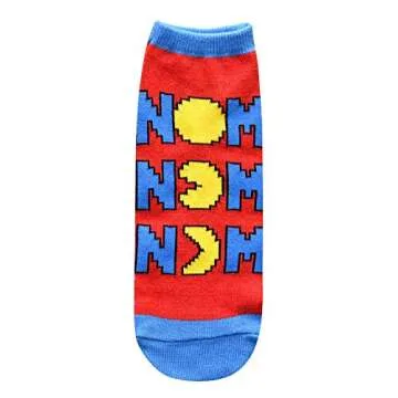 Pac-Man Waka Waka Waka 5 Pack Ankle Socks for Gamers