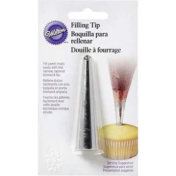 Wilton Bismarck Tip for Effortless Pastry Filling