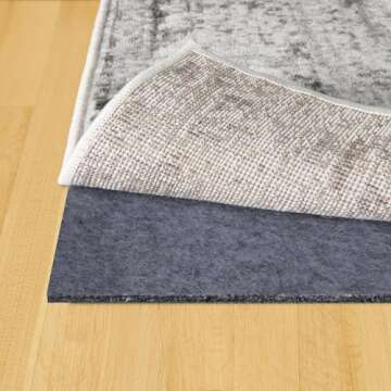 Unique Loom Dual Surface Rug Pad for All Flooring Types