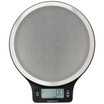 Digital Kitchen Scale by Amazon Basics - 11 lbs Capacity