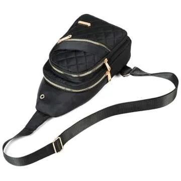 AIKELIDA Small Sling Bag Lightweight Crossbody Backpack