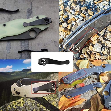 Durable Pocket Clip Titanium Alloy Tool for DIY & Outdoor