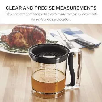 Amco 32oz Grease Separator for Effortless Cooking