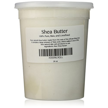 Pure Raw Shea Butter for Deep Hydration 28 oz