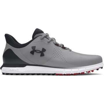 Under Armour Men's Drive Fade Spikeless, (103) Mod Gray/Mod Gray/Black, 11, US
