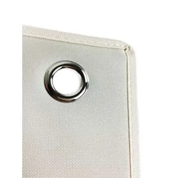 COMPONO Premium Hanging File Folder Organizer, 9 Large Pockets, 3 Small Pockets, & 2 Hangers. Perfect for Home Organization, School Pocket Chart, or Office Bill Filing. Wall or Over Door Mount. (Cream