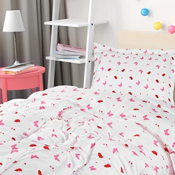 Utopia Bedding Butterfly Comforter Set for Kids