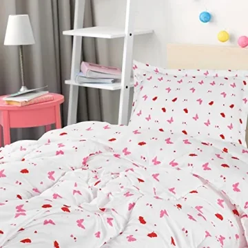 Utopia Bedding Butterfly Comforter Set for Kids