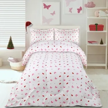 Utopia Bedding Butterfly Comforter Set for Kids
