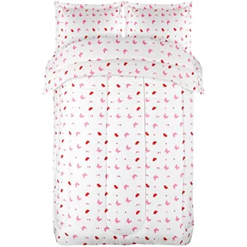 Utopia Bedding Butterfly Comforter Set for Kids