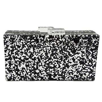 LETODE Evil Eye Acrylic Clutch for Stylish Occasions