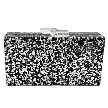 LETODE Evil Eye Acrylic Clutch for Stylish Occasions