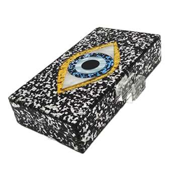 LETODE Evil Eye Acrylic Clutch for Stylish Occasions