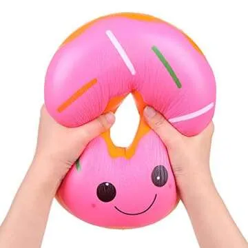 Anboor Jumbo Donut Squishy - Cute Stress Relief Toy
