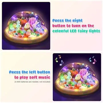 Polkoliye 7in Nightlight Project Art Craft Kit for Girls, Birthday Gifts Art Toys for 4 5 6 7 8 9 10 Year Old Girls, Arts and Crafts for Kids Ages 4-8 8-12