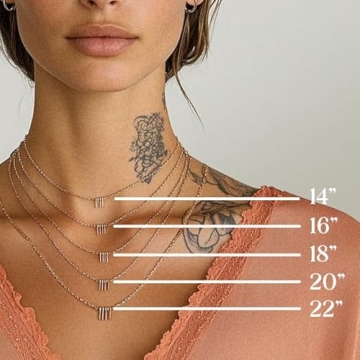 14k Gold Vermeil Y Lariat Necklace for Women