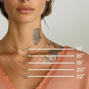 14k Gold Vermeil Y Lariat Necklace for Women