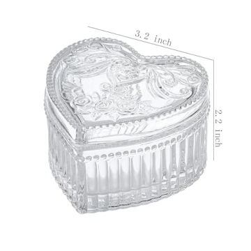 Elegant Gaolinci Heart-Shaped Storage Box for Gifts