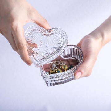 Elegant Gaolinci Heart-Shaped Storage Box for Gifts