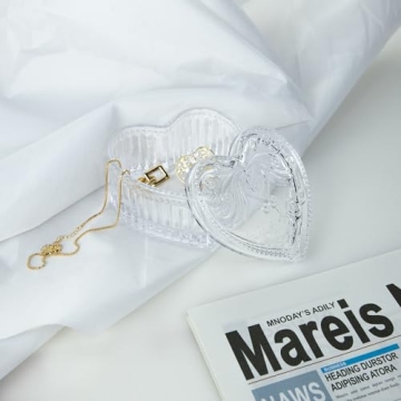 Elegant Gaolinci Heart-Shaped Storage Box for Gifts