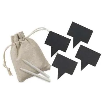 HIC Kitchen Slate Cheese Marker Set - Perfect for Entertaining