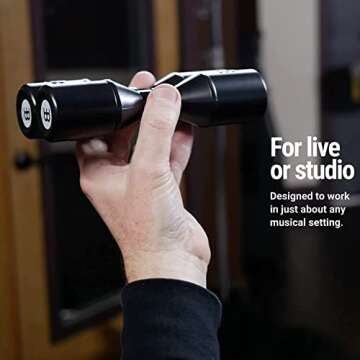 Meinl Percussion Series Signature Luis Conte Artist Shaker Musical Instrument with Medium Volume — NOT Made in China — for Live or Studio, 2-Year Warranty (SH4BK)