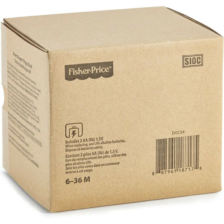 Fisher-Price Smart Stages Piggy Bank for Babies