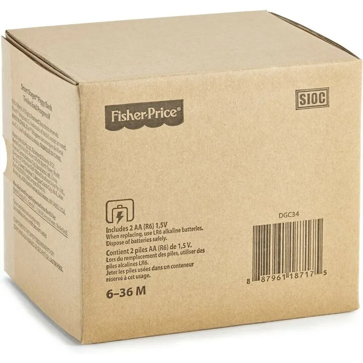 Fisher-Price Smart Stages Piggy Bank for Babies