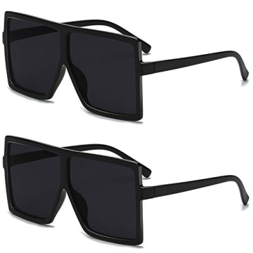 Stylish GRFISIA Square Oversized Sunglasses for Everyone