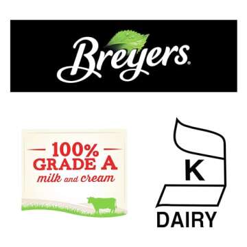 Breyers Original Light Ice Cream for a Delicious Frozen Dessert Chocolate Truffle 100% Grade A Milk & Cream, All American Dairy 48 oz
