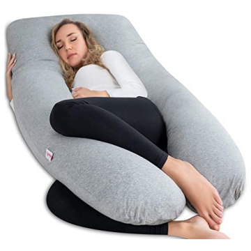 AngQi U Shaped Pregnancy Pillow for Support and Comfort