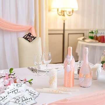 Eaasty Happy Tears Tissue Packs for Wedding Guests