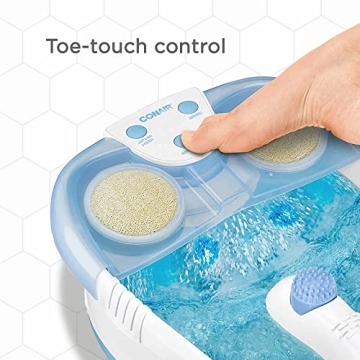 Conair Waterfall Foot Spa with Bubbles and LED Lights