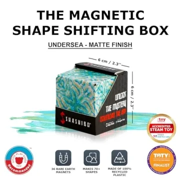 Award-Winning SHASHIBO Shape Shifting Box with 36 Magnets