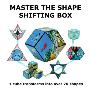 Award-Winning SHASHIBO Shape Shifting Box with 36 Magnets