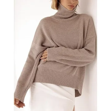 YKR Chunky Turtleneck Sweater for Fall Winter Style