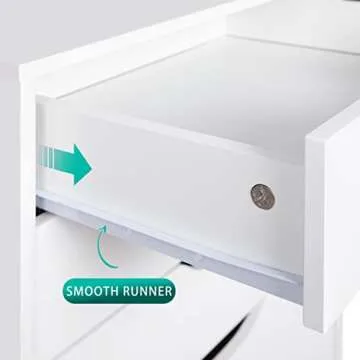 Naomi Home Office File Cabinets - Eco-Friendly Storage Solutions